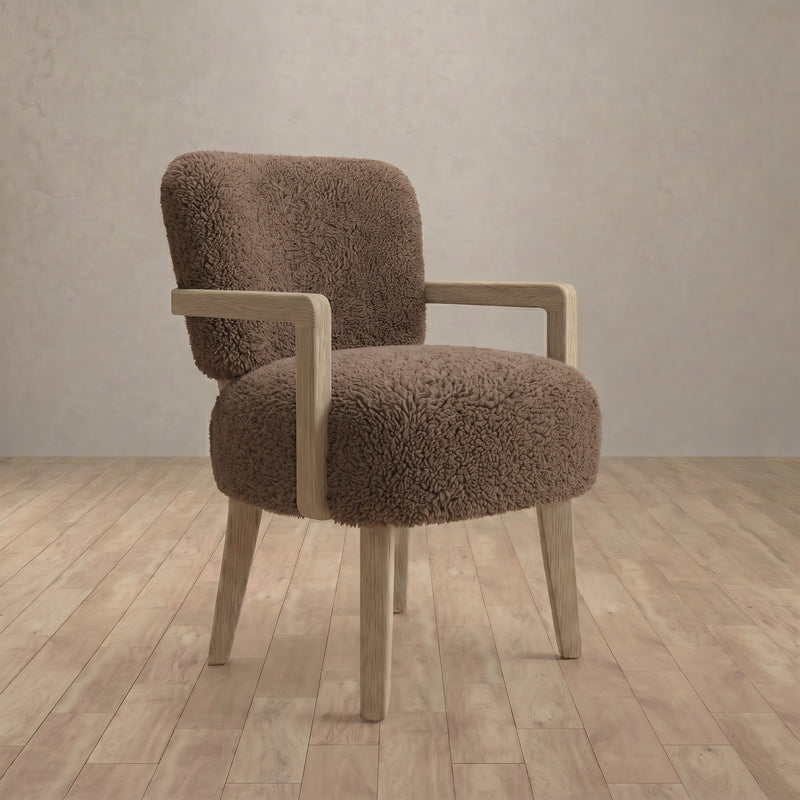 Shearling::Saddle::Armrest 6:SHR