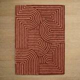 Meridian Modern Geometric Rug