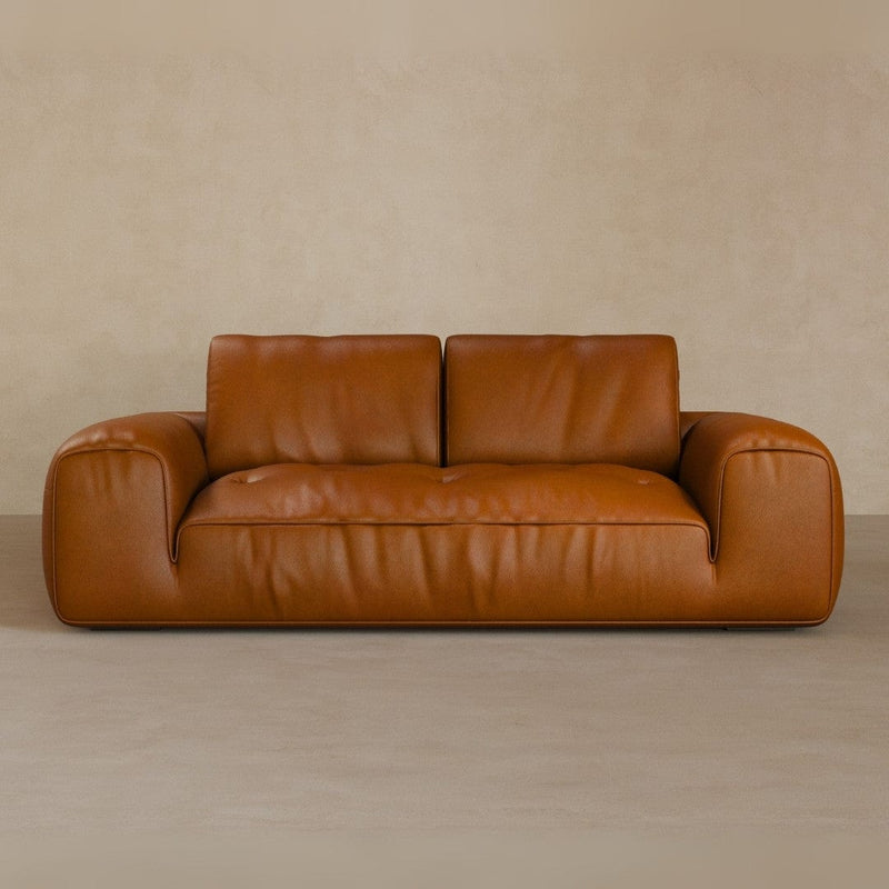 2 Seater-Full Grain Leather-Brandy
