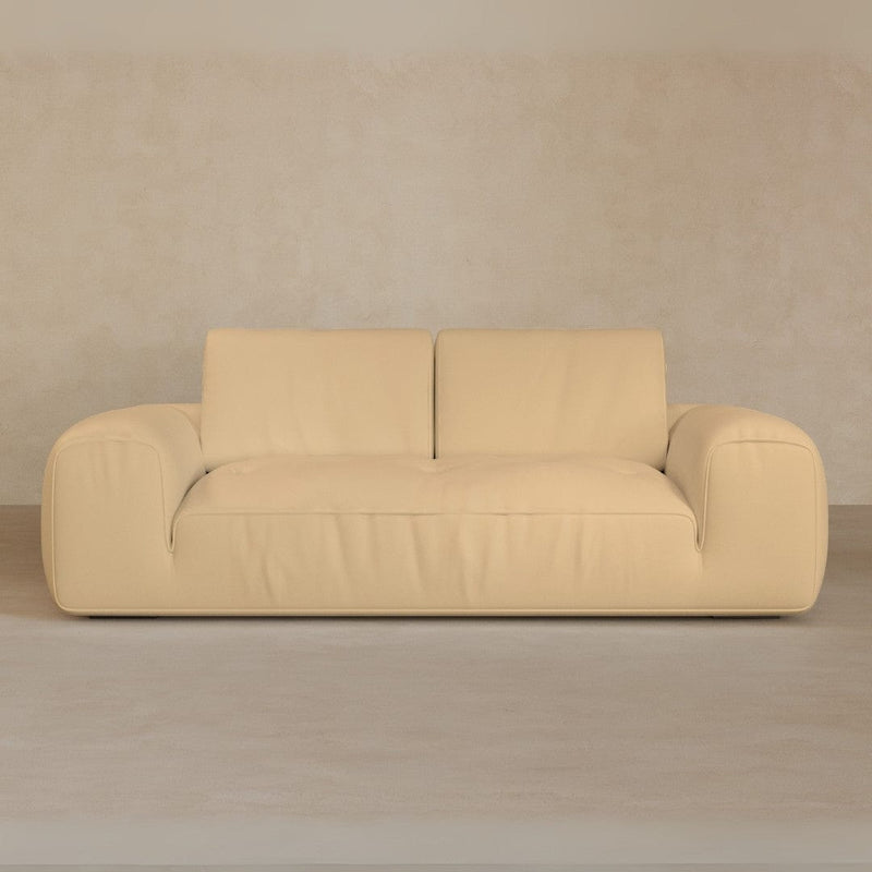 2 Seater-Full Grain Leather-Fawn