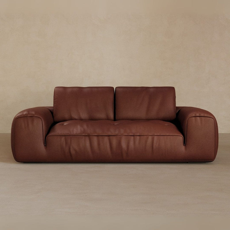 2 Seater-Full Grain Leather-Oxblood
