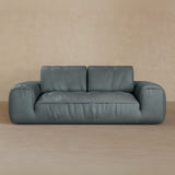 2 Seater-Full Grain Leather-Pewter