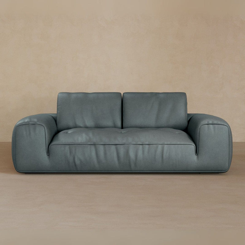 2 Seater-Full Grain Leather-Pewter