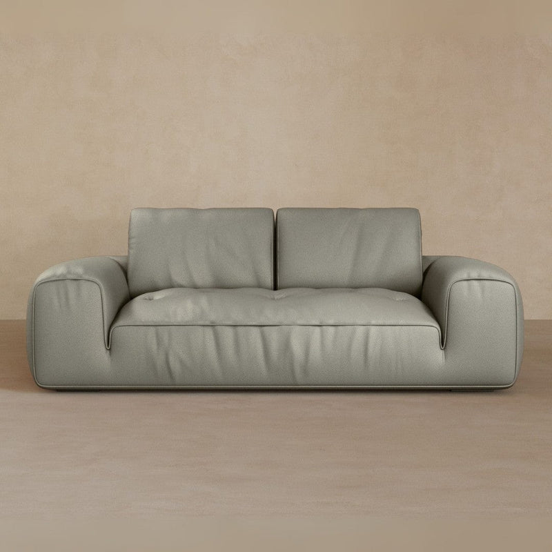 2 Seater-Top Grain Leather-Greige