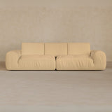 3 Seater-Full Grain Leather-Fawn