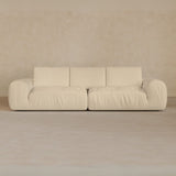 3 Seater-Full Grain Leather-Linen