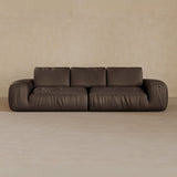 3 Seater-Full Grain Leather-Mink