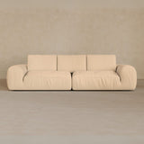 3 Seater-Top Grain Leather-Chalk