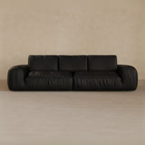 3 Seater-Top Grain Leather-Charcoal