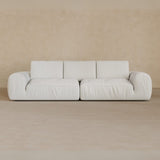 3 Seater-Top Grain Leather-Ivory