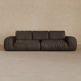 3 Seater-Top Grain Leather-Mink