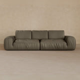 3 Seater-Top Grain Leather-Stone