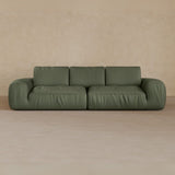 3 Seaters-Top Grain Leather-Sage