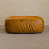 Ottoman-Full Grain Leather-Camel