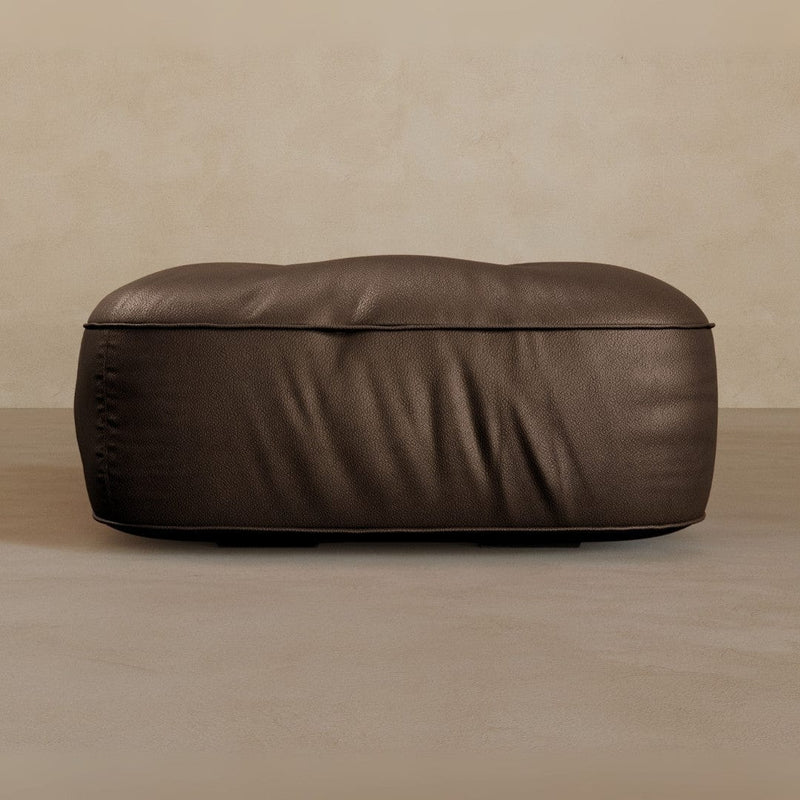 Ottoman-Full Grain Leather-Espresso