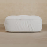 Ottoman-Full Grain Leather-Ivory