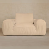 Single-Full Grain Leather-Chalk