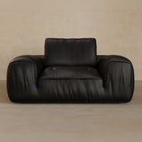 Single-Full Grain Leather-Charcoal