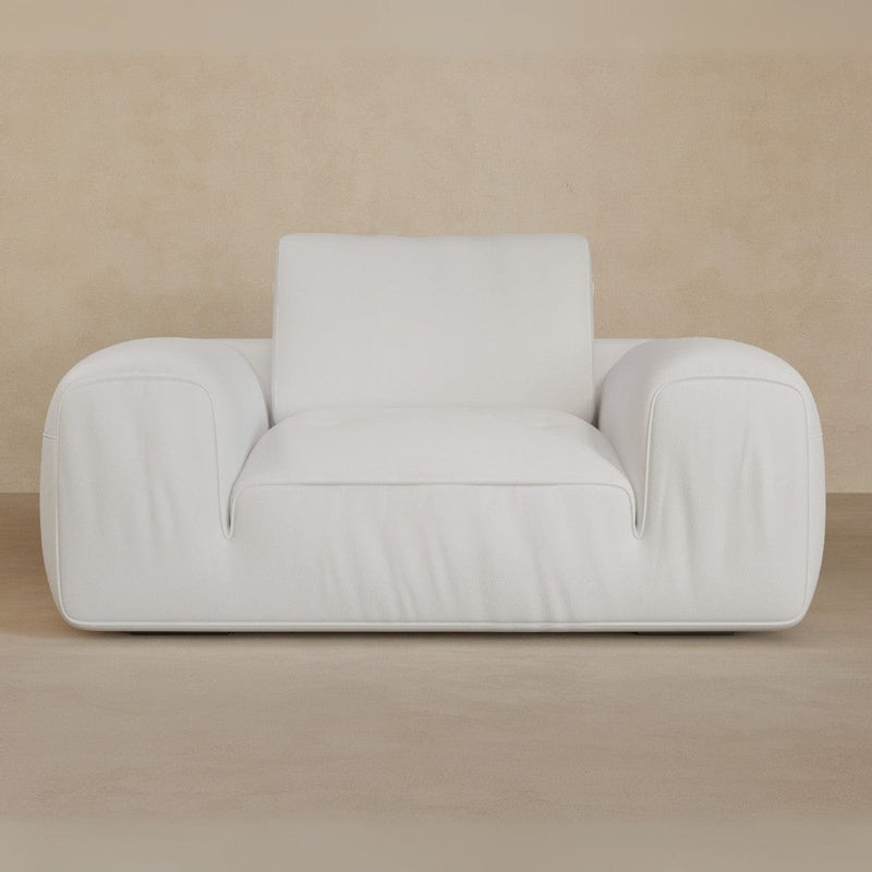 Single-Full Grain Leather-Ivory