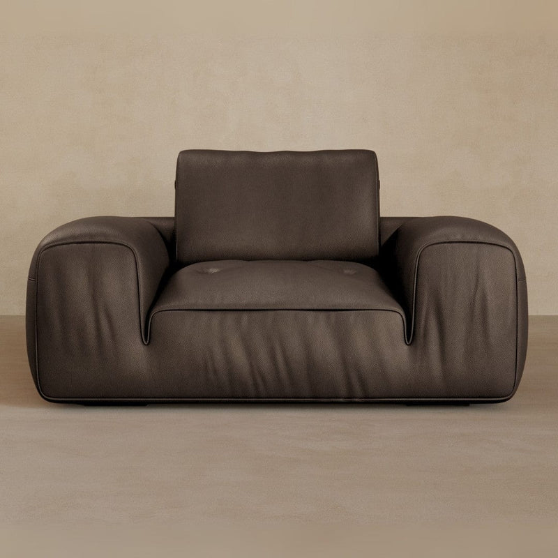 Single-Full Grain Leather-Mink