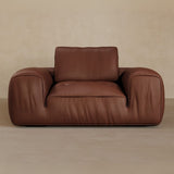 Single-Full Grain Leather-Oxblood