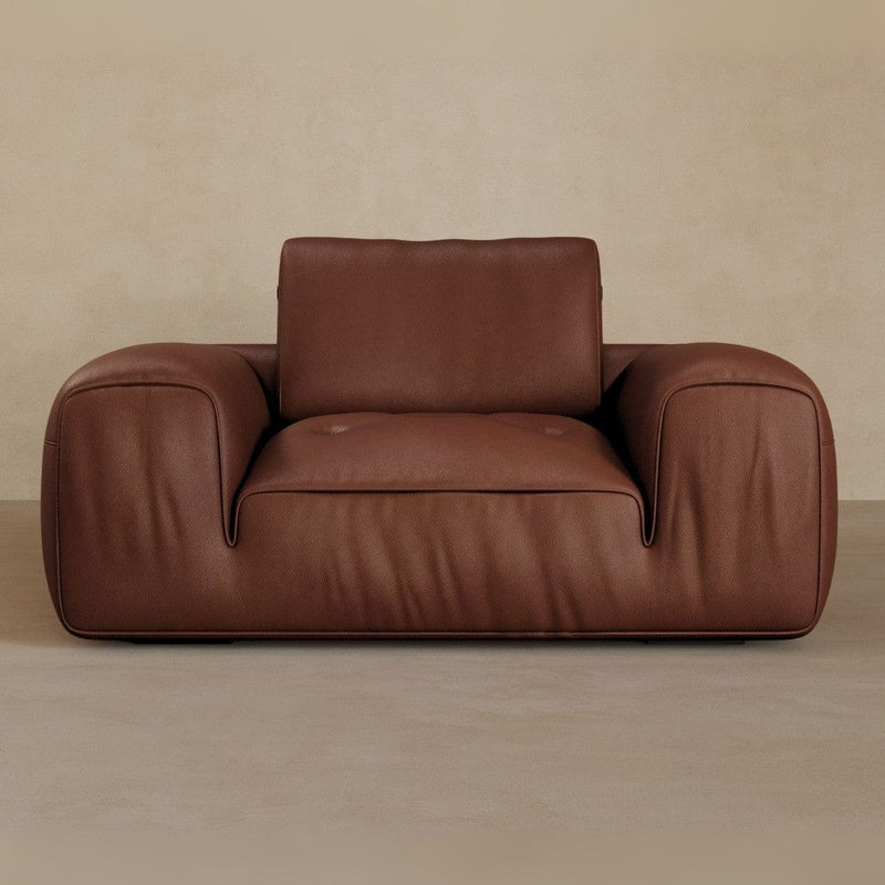 Single-Full Grain Leather-Oxblood