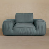 Single-Full Grain Leather-Pewter