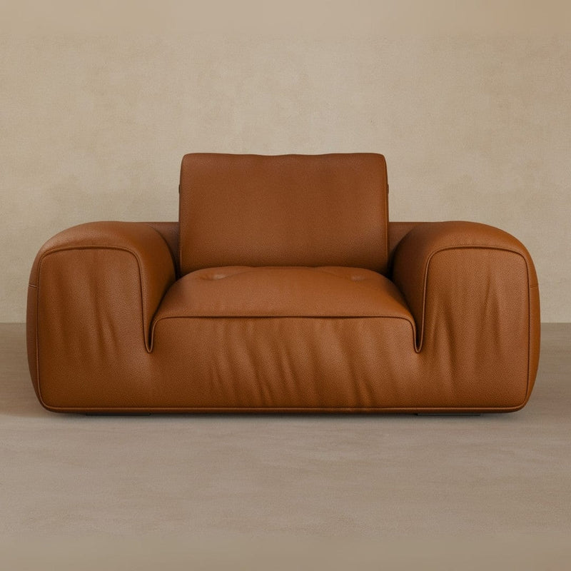 Single-Top Grain Leather-Brandy