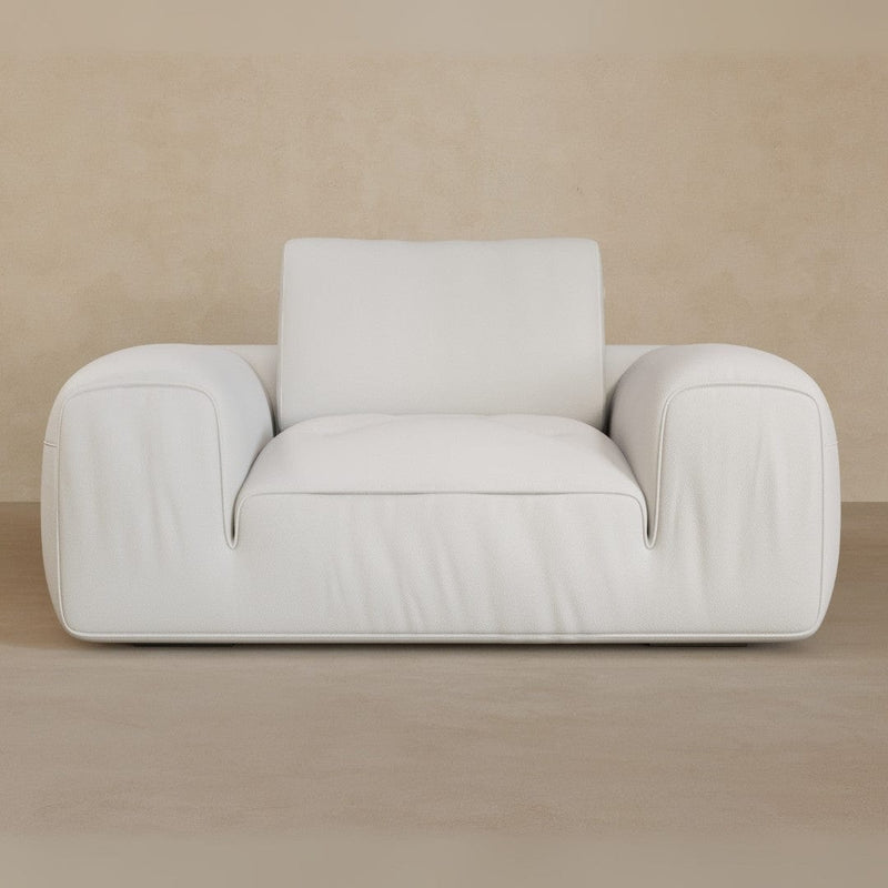 Single-Top Grain Leather-Ivory