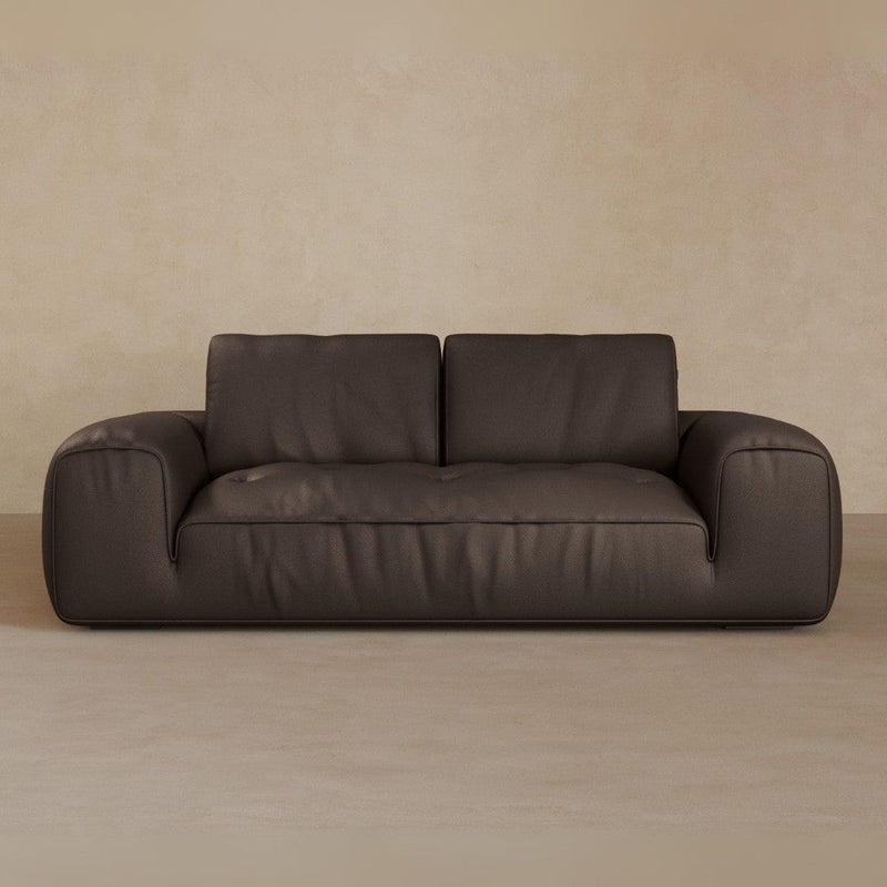  2 Seater-Top Grain Leather-Mink