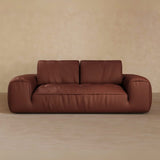  2 Seater-Top Grain Leather-Oxblood