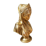 Veiled Lady in Gold II Sculpture