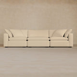 3 Modular-Full Grain Leather-Linen