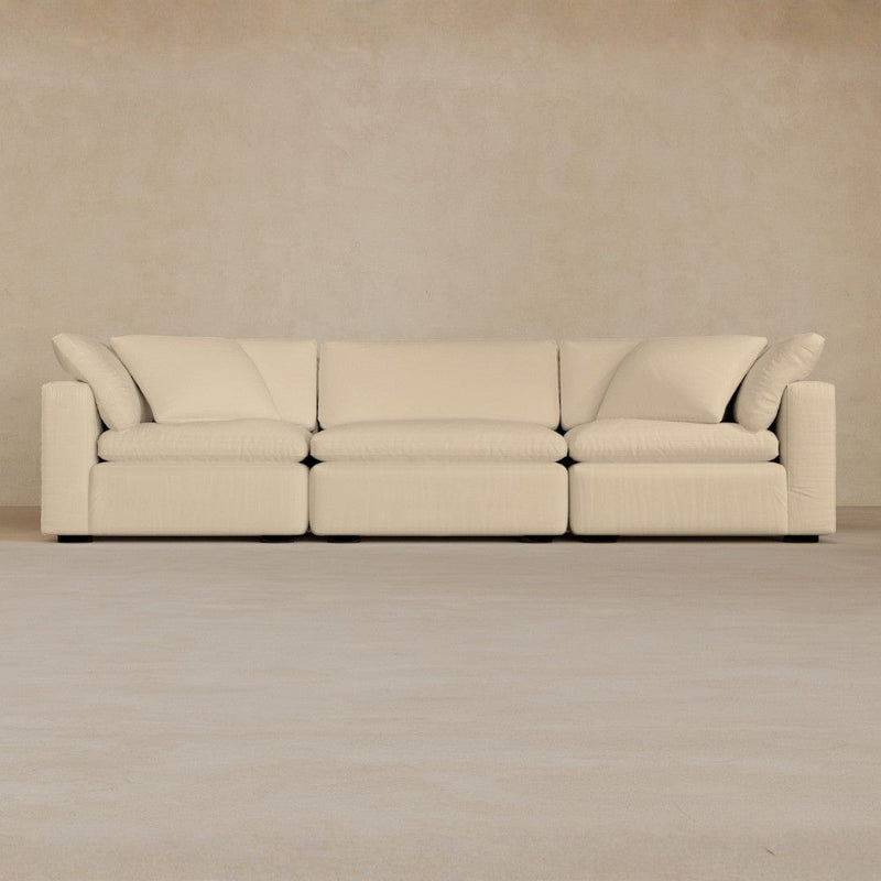 3 Modular-Full Grain Leather-Linen