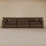 3 Modular-Top Grain Leather-Espresso