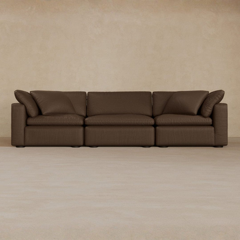 3 Modular-Top Grain Leather-Espresso