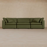 3 Modular-Top Grain Leather-Olive