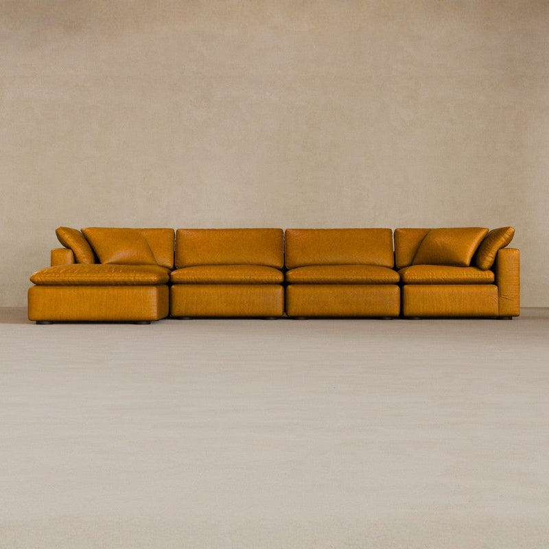 4 Modular-Full Grain Leather-Camel
