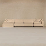 4 Modular-Full Grain Leather-Chalk