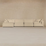 4 Modular-Full Grain Leather-Linen