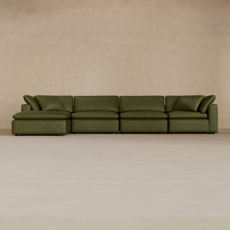 4 Modular-Full Grain Leather-Olive