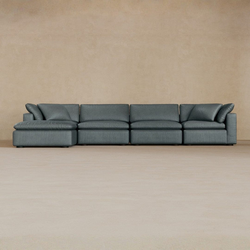 4 Modular-Full Grain Leather-Pewter