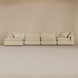 4 Modular-Top Grain Leather-Alabaster