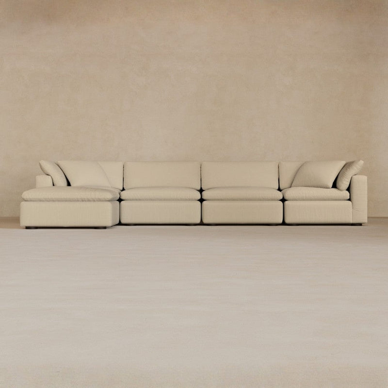 4 Modular-Top Grain Leather-Alabaster