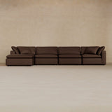 4 Modular-Top Grain Leather-Espresso
