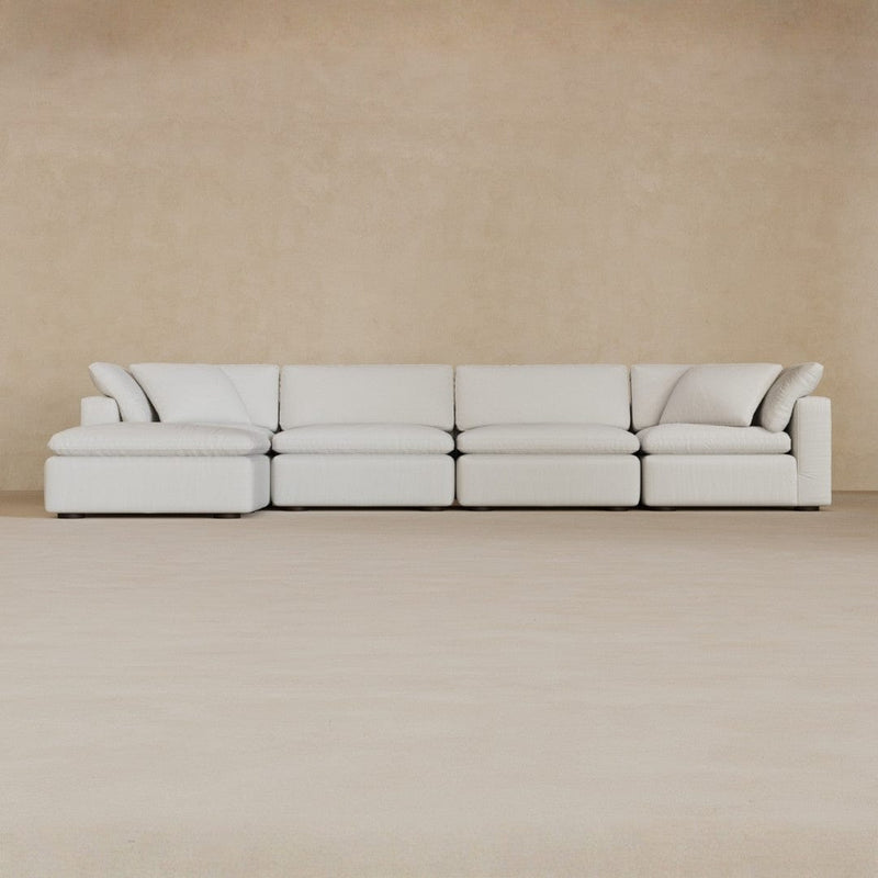 4 Modular-Top Grain Leather-Ivory