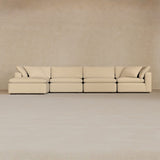 4 Modular-Top Grain Leather-Linen