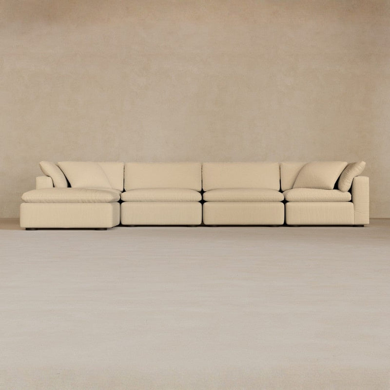 4 Modular-Top Grain Leather-Linen