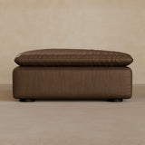 Ottoman-Full Grain Leather-Espresso