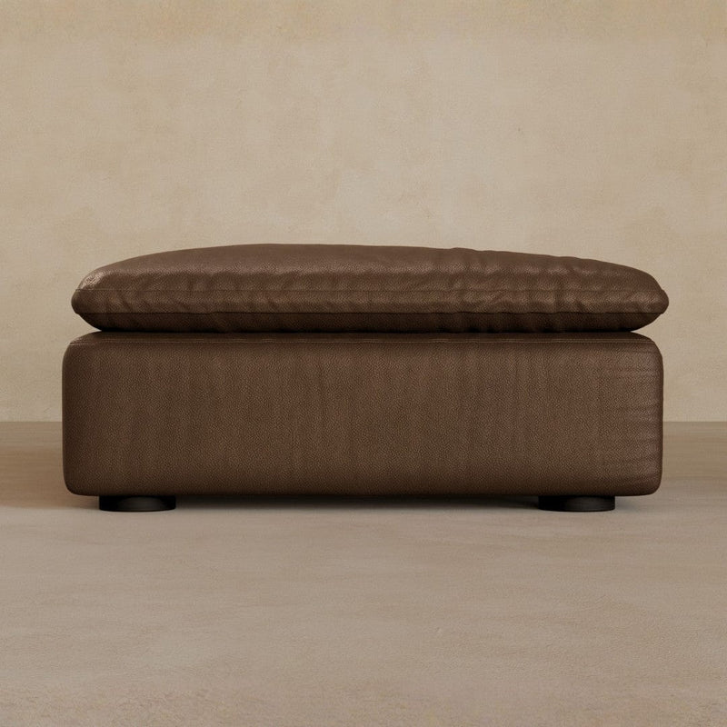 Ottoman-Full Grain Leather-Espresso